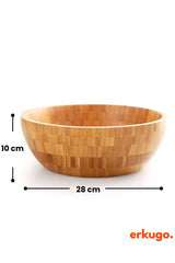 Bambu Sunum Kasesi Salata Kasesi